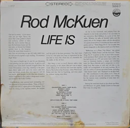 Back cover of Life Is
